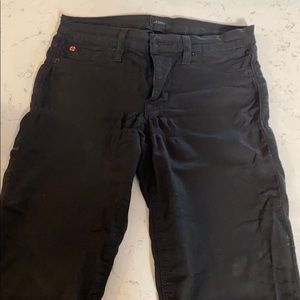 Hudson, size 27, black skinny jeans